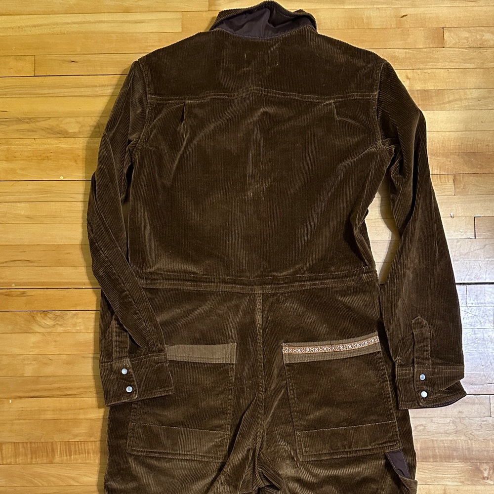 Stoic Brown Corduroy Jumpsuit | S - Picture 5 of 7